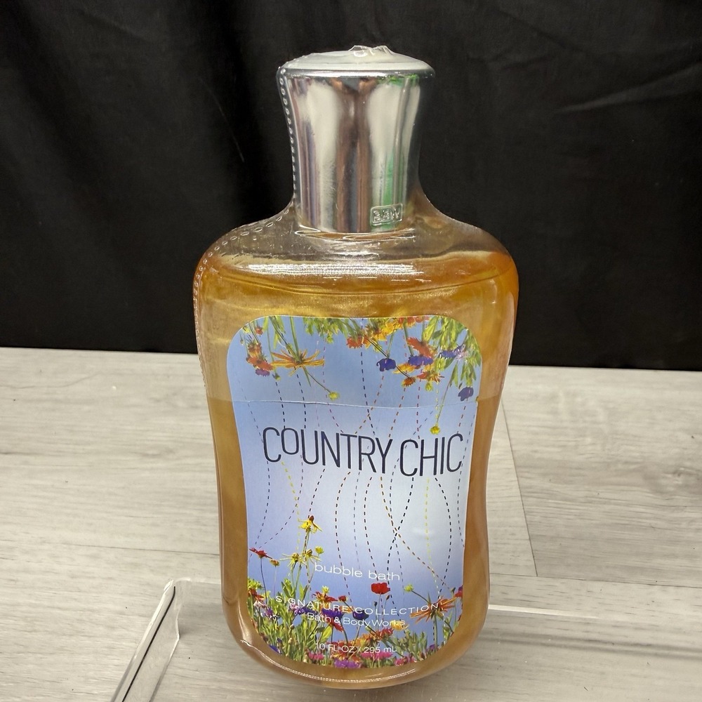 Bath & Body Works Country Chic Bubble Bath 10 fl oz Signature Collection Rare